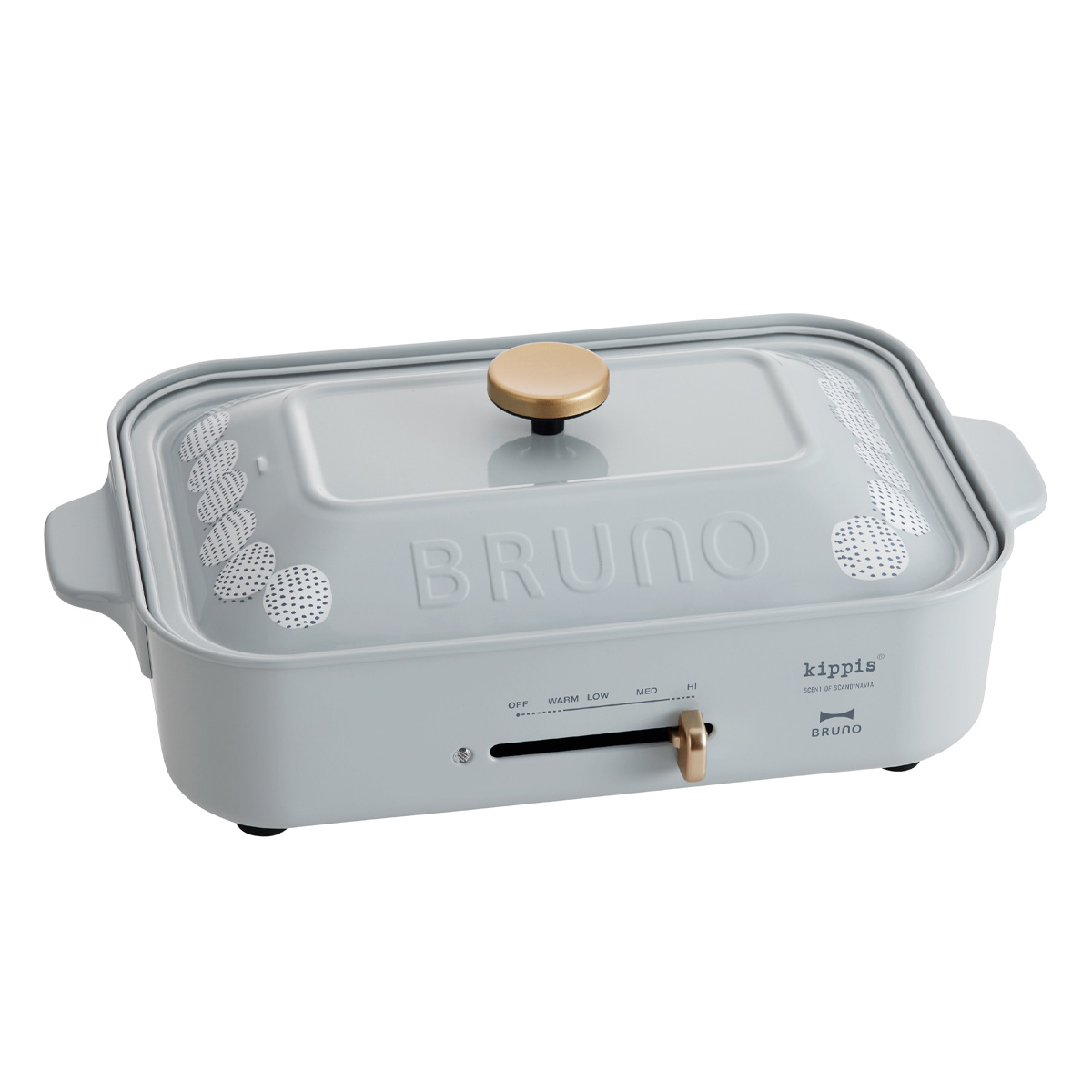 ブルーノ キッピス ホットプレート 限定カラー BOE082 BRUNO kippis コンパクトホットプレート パンケーキプレート キッチン家電  電気プレート