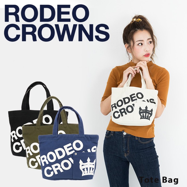 ロデオ クラウンズ RODEO CROWNS トートバッグ c06230102 キャンバス