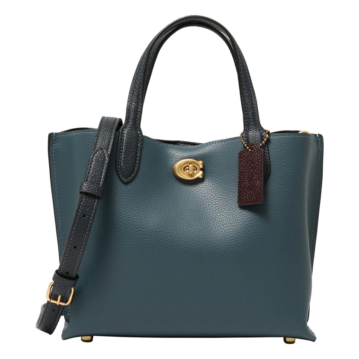 コーチ トートバッグ レディース C8561 C8869 COACH | ミニトート 2WAY ショルダーバッグ レザー CB WILLOW TOTE  24