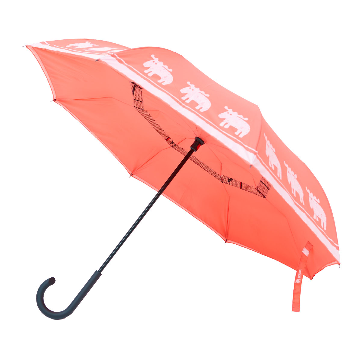 モズ 雨傘 長傘 逆さ傘 レディース circus EF-UM03 moz | 逆さに開く2重傘 晴雨兼用 UVカット 撥水 アンファンス | moz | 02