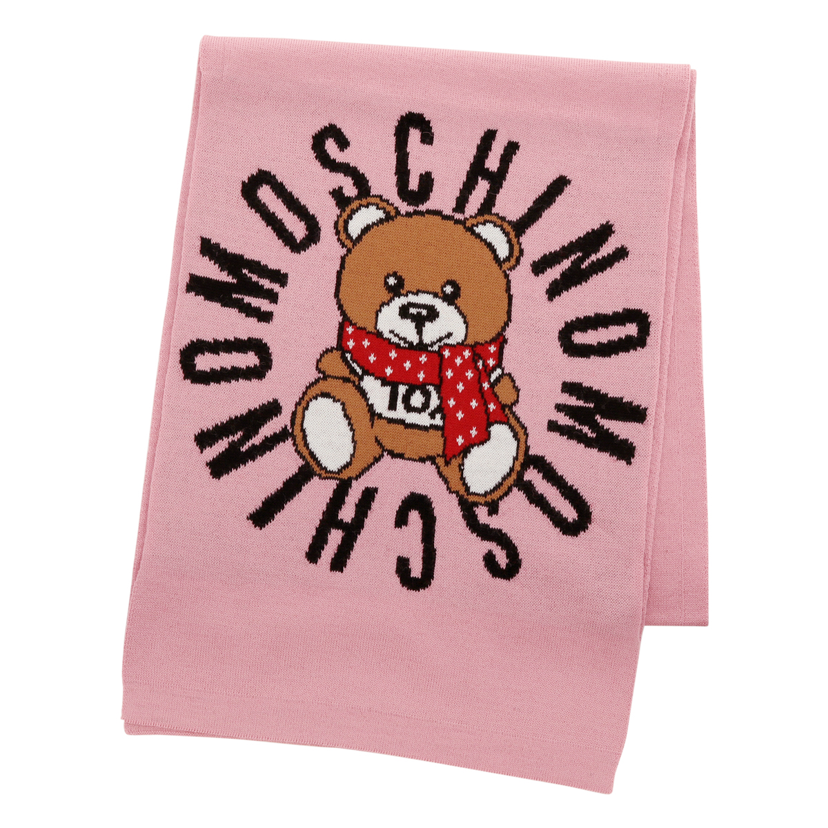 MOSCHINO マフラー レディース メンズ M2333-30673 イタリア製 モスキーノ | ストール ギフト プレゼント 秋冬 防寒｜richard｜04