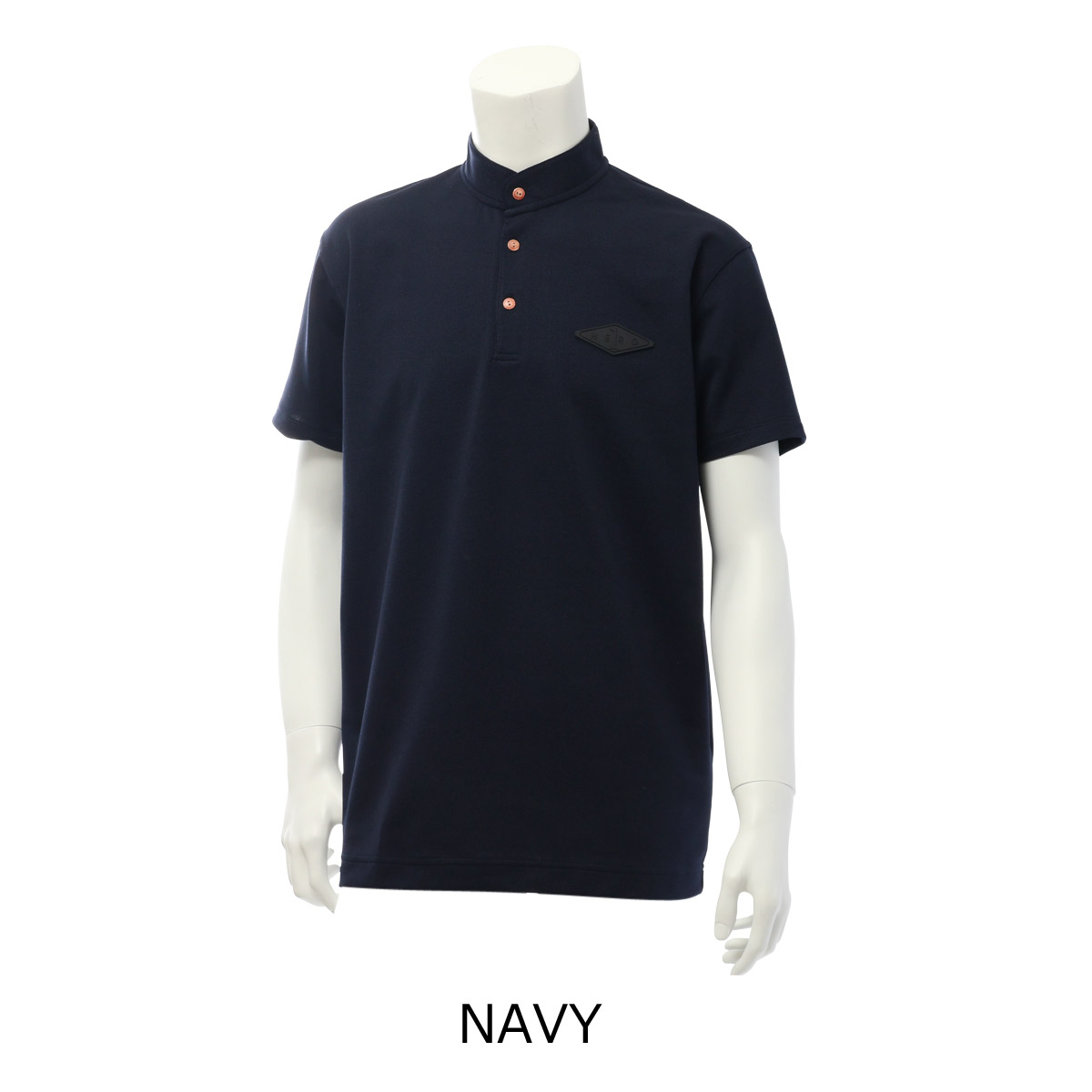 HERG1 ゴルフ エルグワン STAND COLLOR POLO スタンドカラー