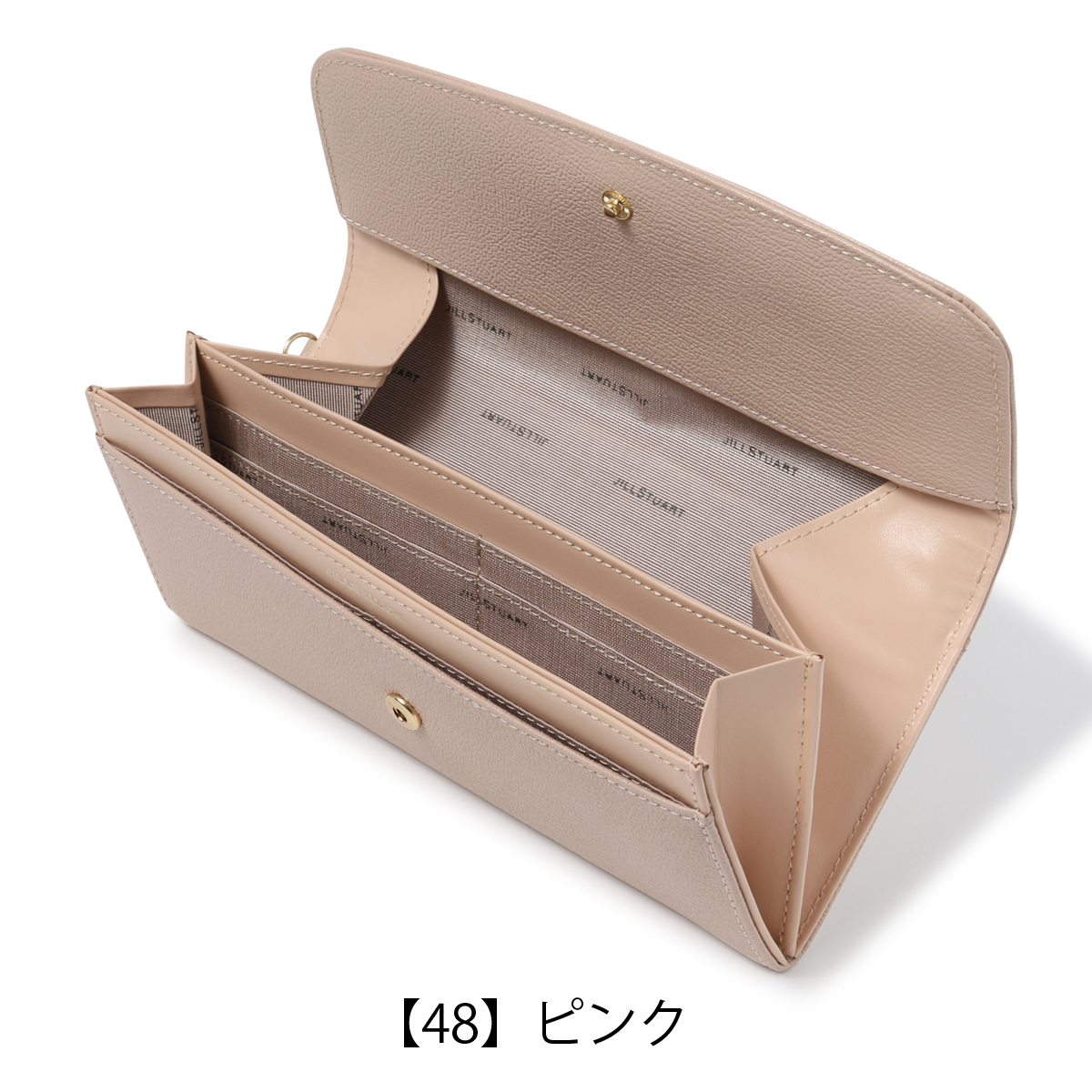 口豪奢 長財布 ジルスチュアート STUART JILL かぶせ ギフト 本革 靴