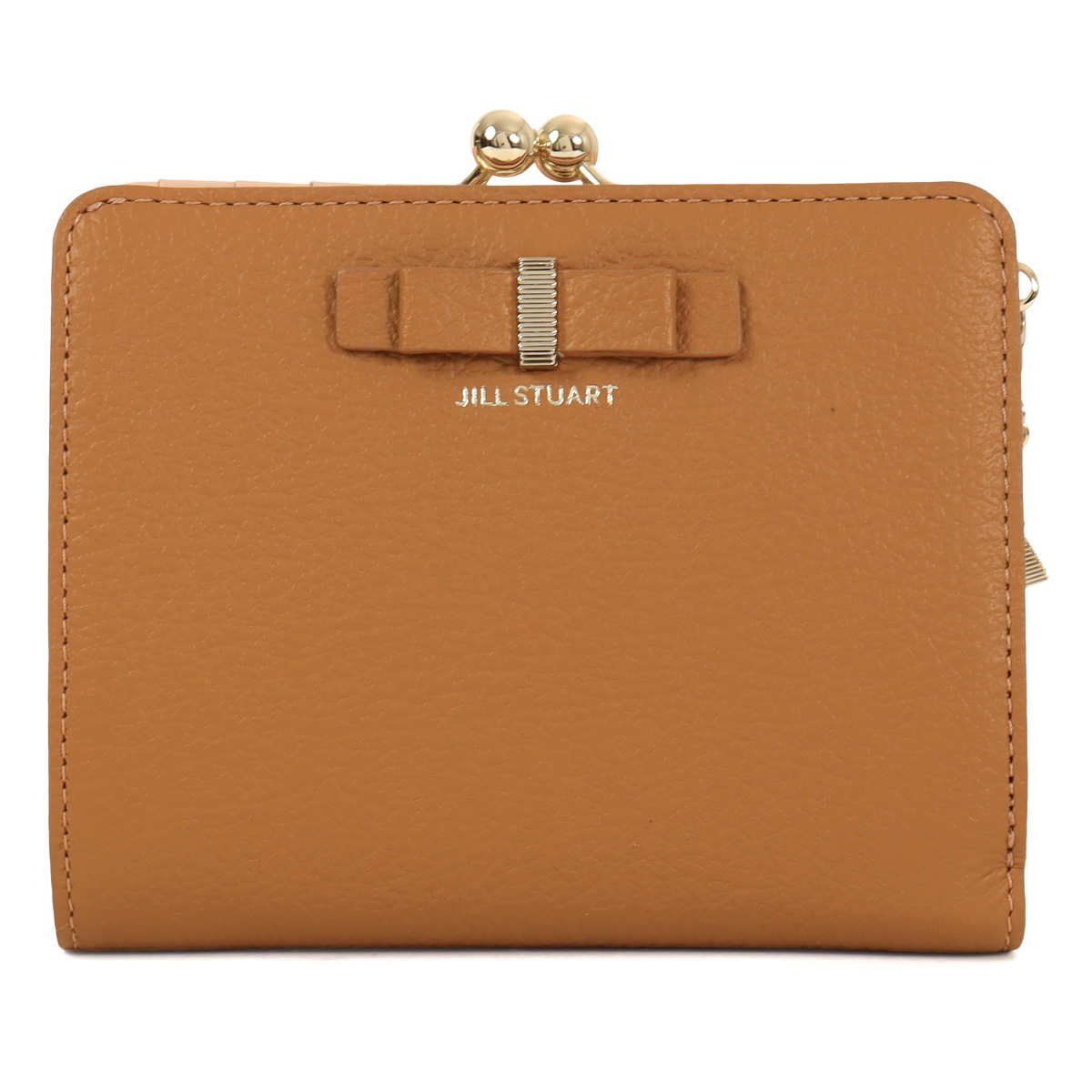JILL STUART（ジルスチュアート） 二つ折り財布 本革 がま口