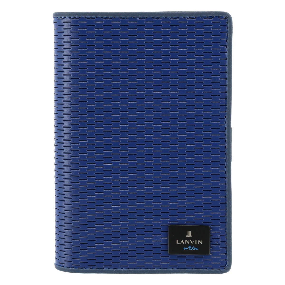 LANVIN en Bleu ランバンオンブルー 二つ折り財布 本革 レザー