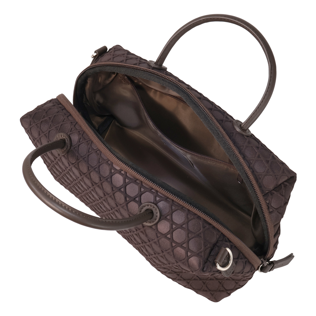 ラクーオ ミニボストンバッグ ショルダーバッグ レディース 撥水