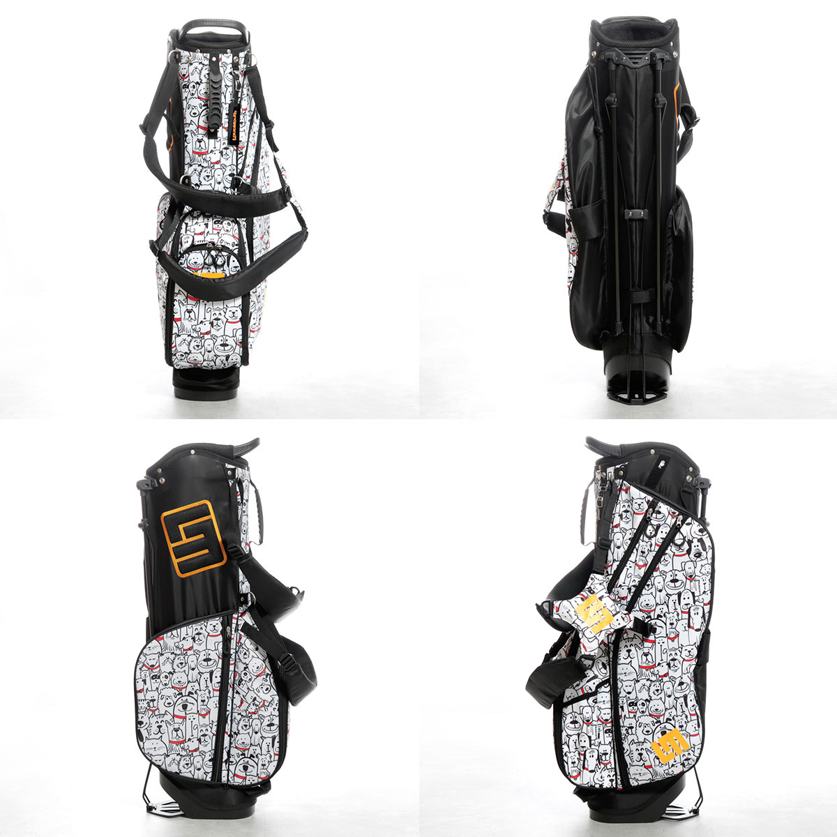 LOUDMOUTH ラウドマウス ゴルフ キャディバッグ スタンド型 8.5