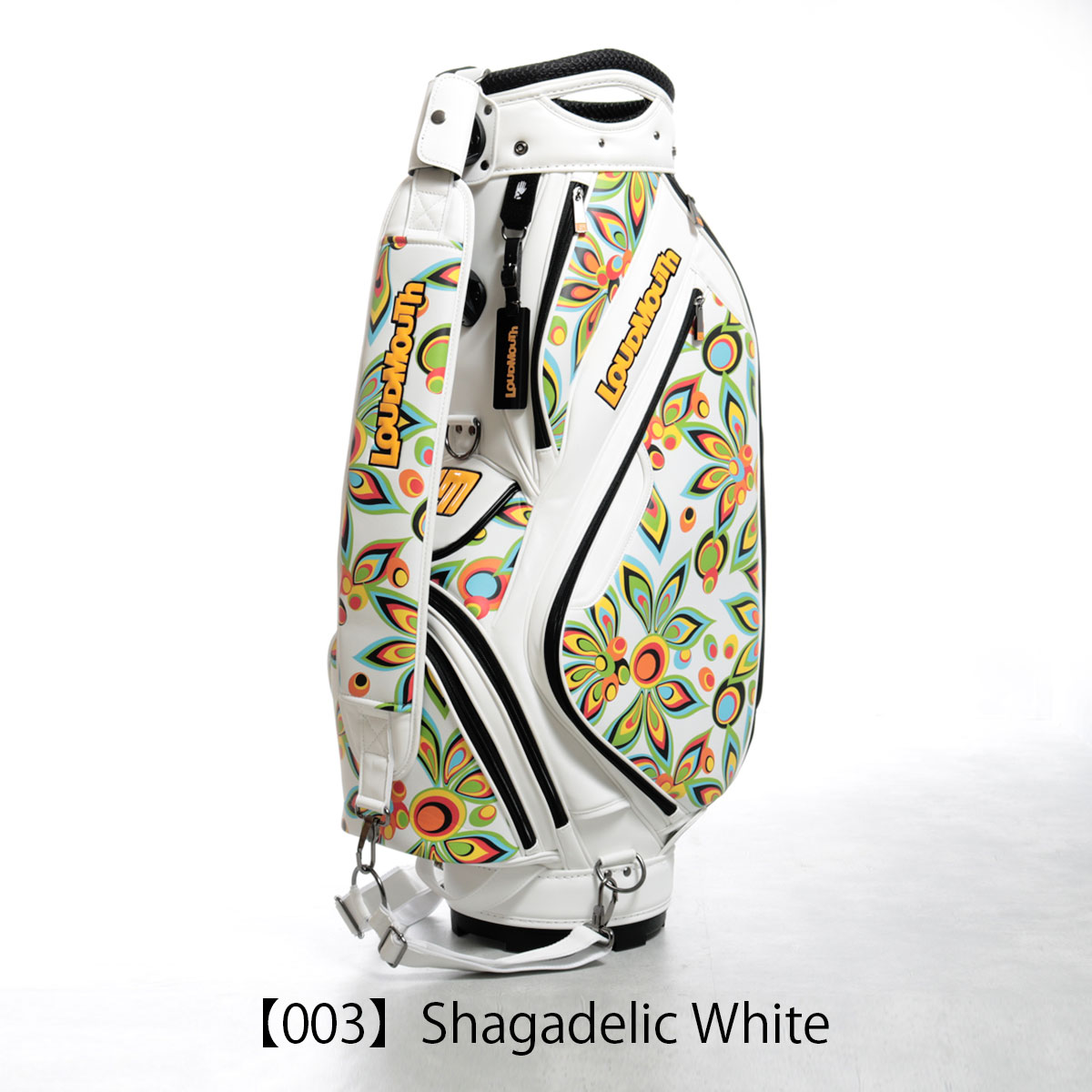 ラウドマウス ゴルフ キャディバッグ カート型 9.5型 4.3kg メンズ レディース 762-999 LOUDMOUTH | ゴルフバッグ  キャディーバッグ