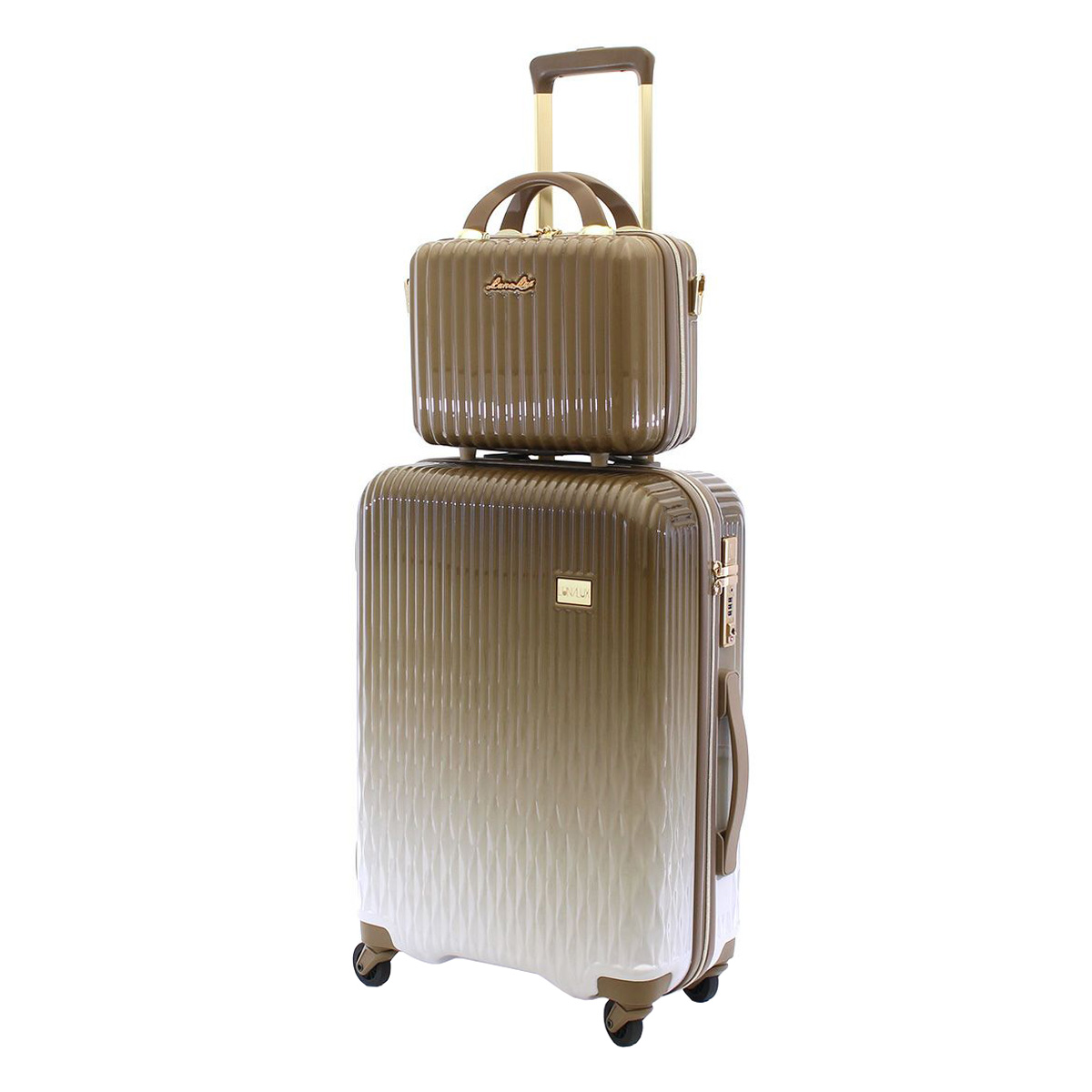 シフレ スーツケース 43L 55cm 3.4kg TSAロック ルナルクス LUN2116K-55 Siffler 抗菌加工 旅行 キャリーケース ハードキャリー セット ミニトランク付き｜richard｜04