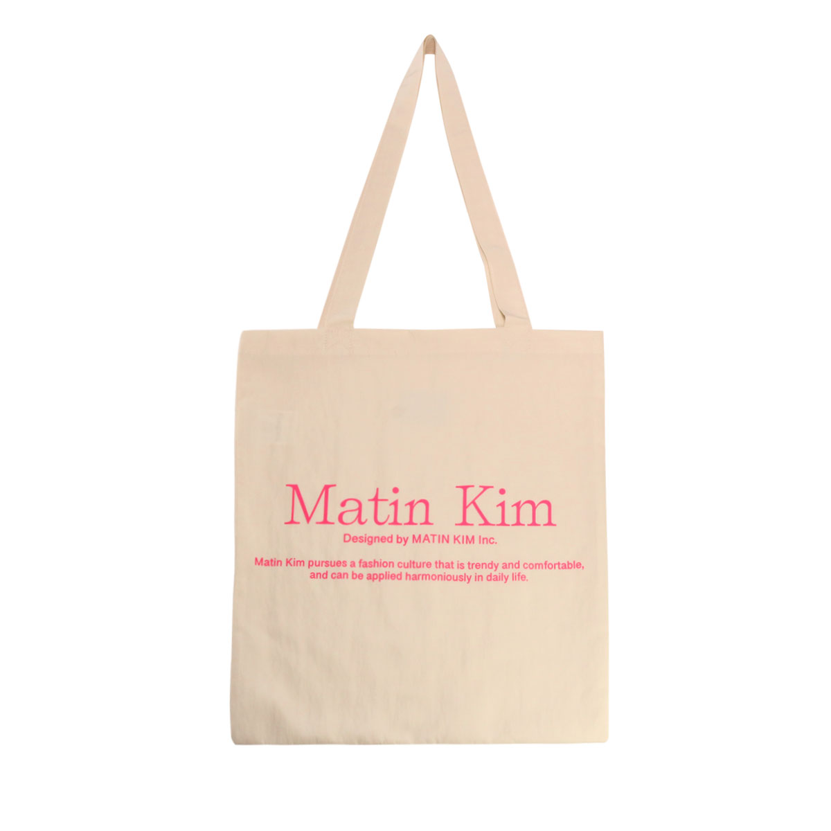 マーティンキム トートバッグ エコバッグ A4 レディース メンズ MK2400 MK2500 | Matin Kim 薄型 軽量 ロゴ MATIN POPPIN ECOBAG |  | 05