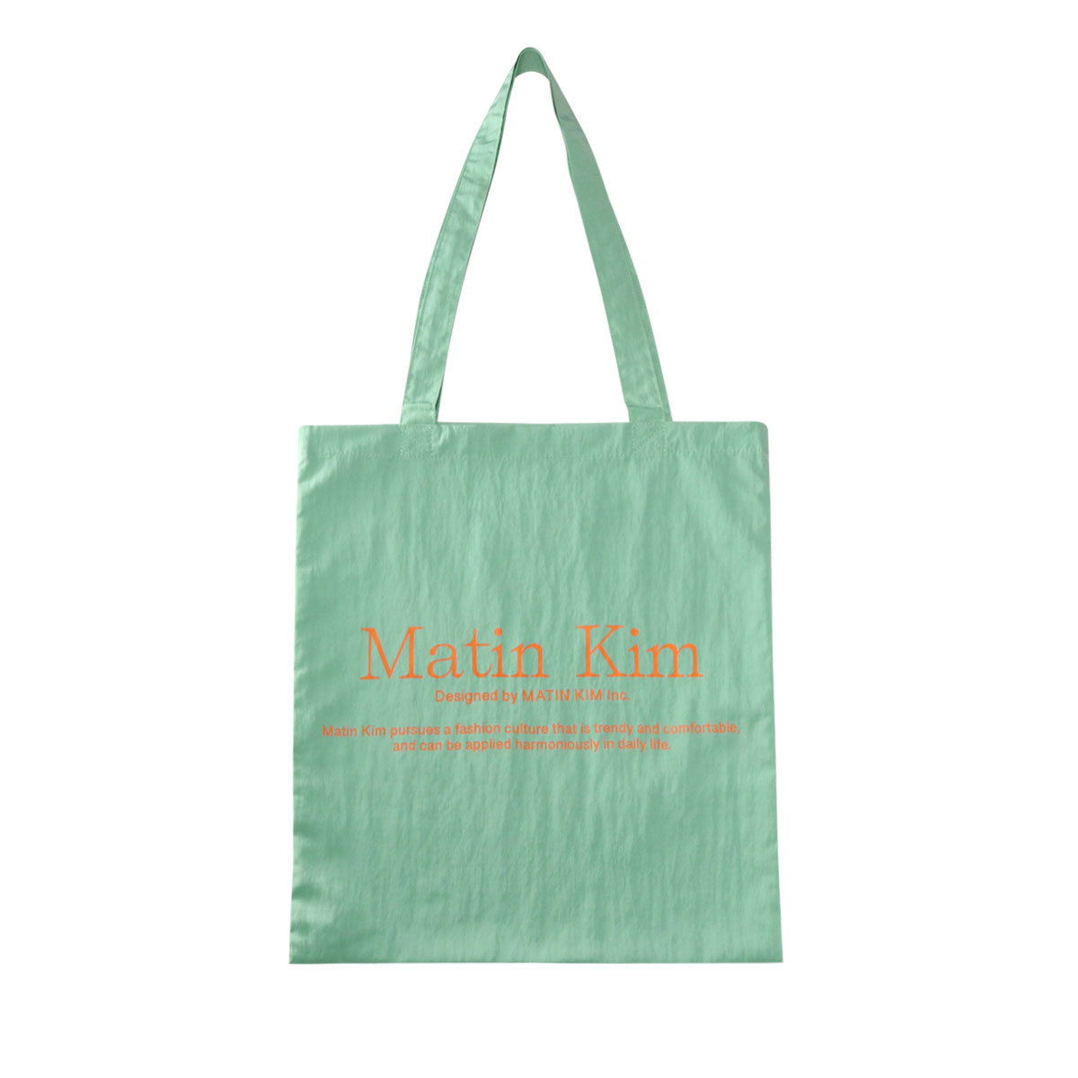 マーティンキム トートバッグ エコバッグ A4 レディース メンズ MK2400 MK2500 | Matin Kim 薄型 軽量 ロゴ MATIN POPPIN ECOBAG |  | 06