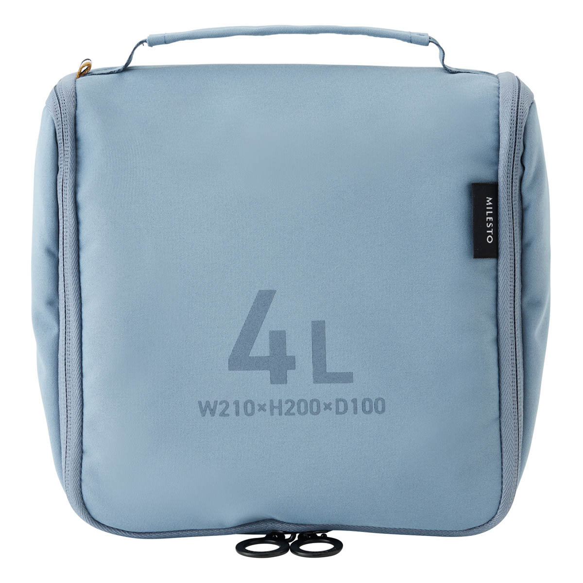 ミレスト トラベルバッグ ポーチ ユーティリティ 洗面用具 収納 メンズ レディース MLS908 MILESTO UTILITY バスルームオーガナイザー 4L ハンギング 化粧品 | MILESTO | 03