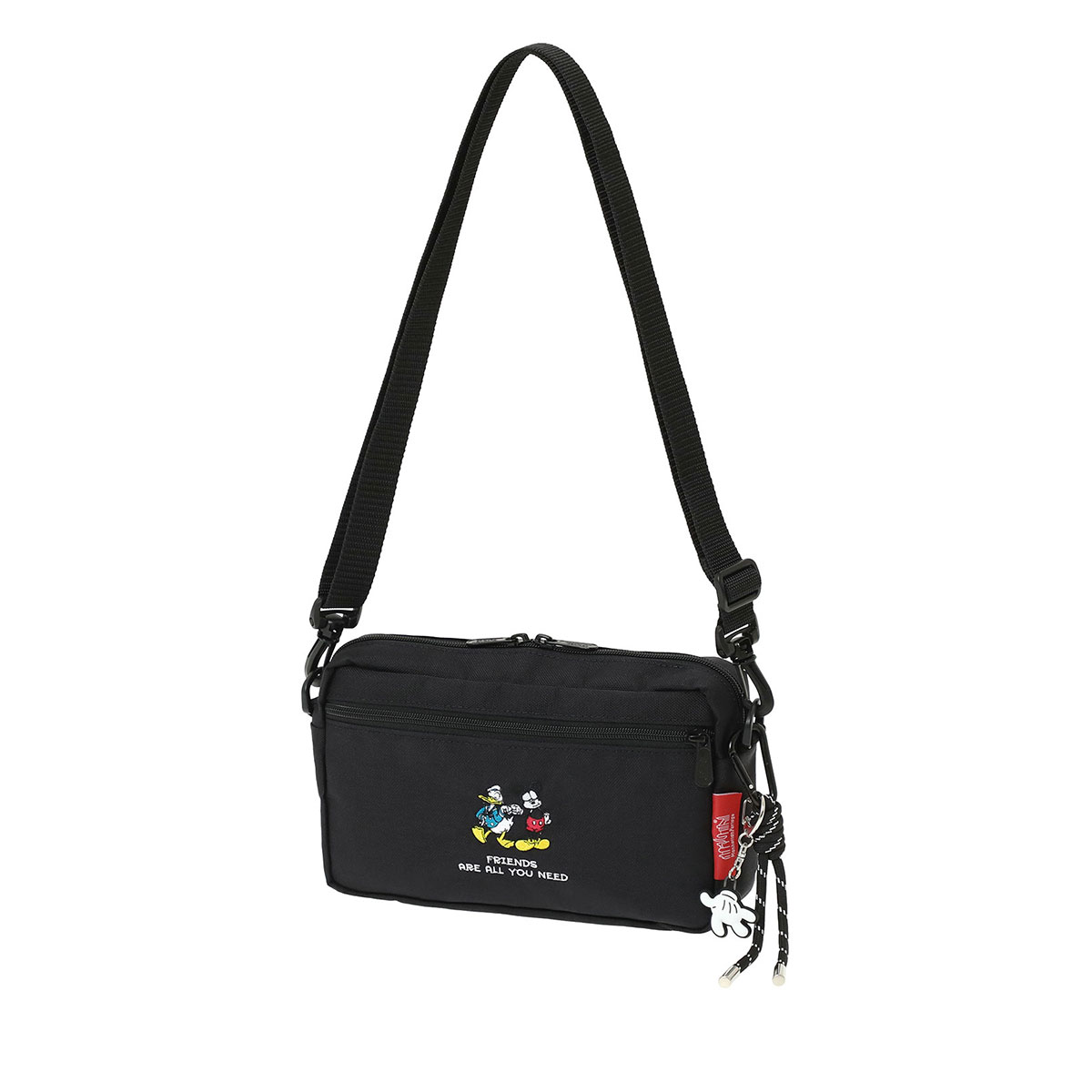 マンハッタンポーテージ ミッキーマウス ショルダーバッグ MICKEY ＆ FRIENDS MP1404L2MIC26 manhattanportage ドナルドダック コラボ JOGGER (L) JPN VER 2 | マンハッタンポーテージ レッドレーベル | 01