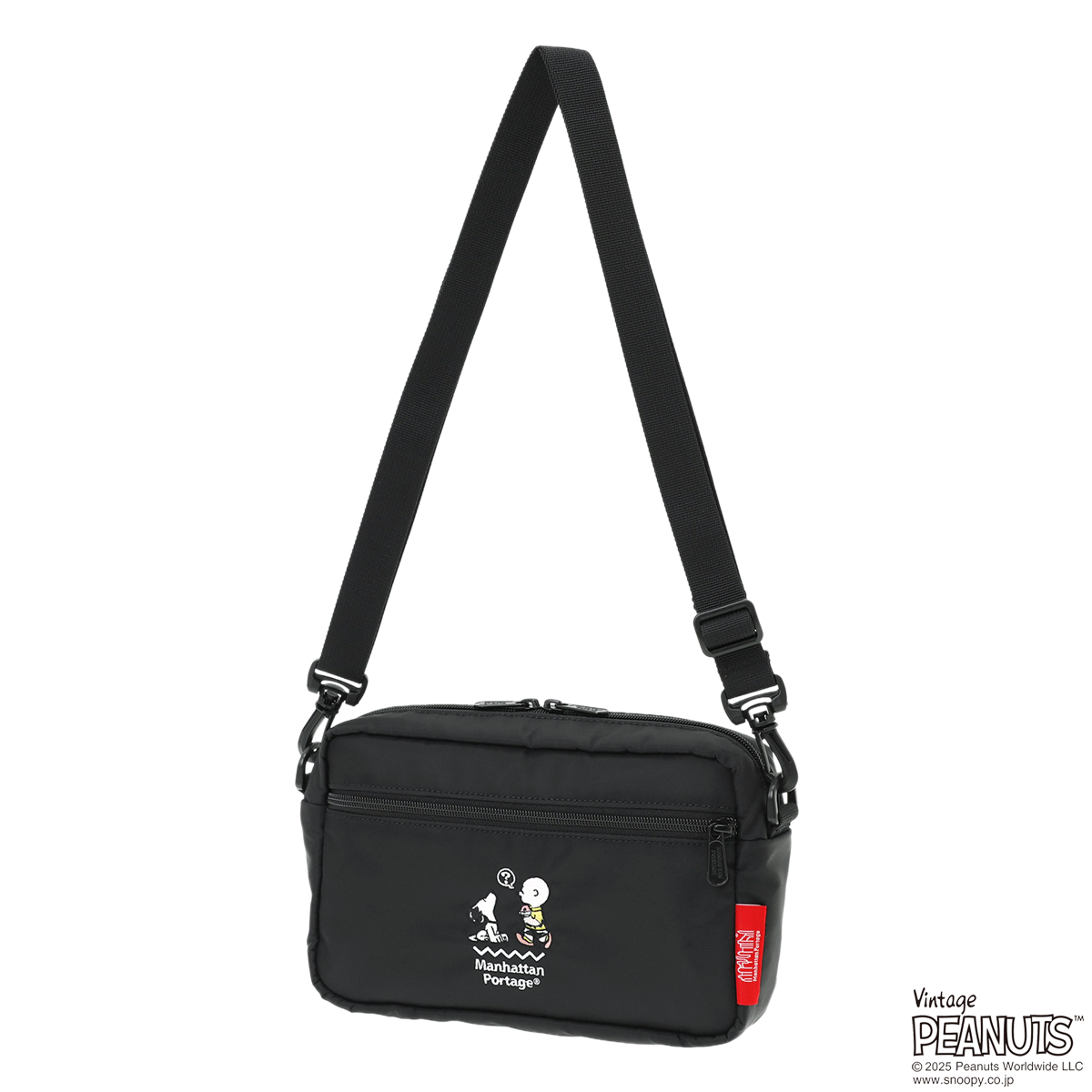 【美品】マンハッタンポーテージ PEANUTS コラボ　メッセンジャーバッグ Manhattan Portage（マンハッタンポーテージ） スヌーピー コラボ