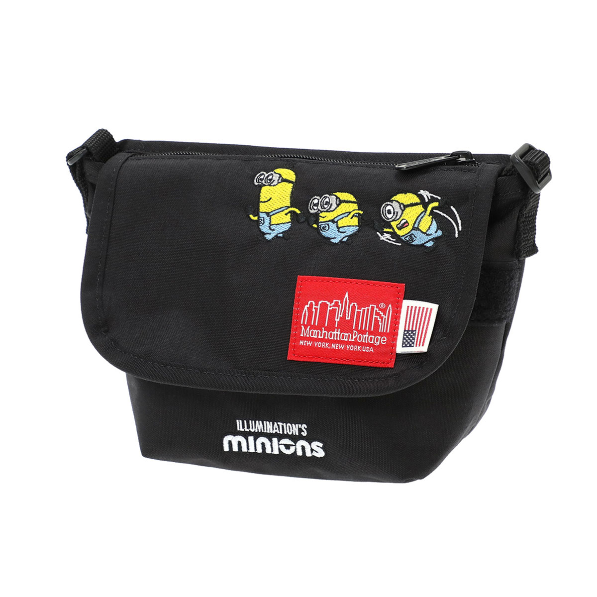 マンハッタンポーテージ ミニオン ショルダーバッグ 怪盗グルー ミニオンズ キッズ MP1602FZPMNOS manhattanportage ミニショルダー メッセンジャーバッグ_1