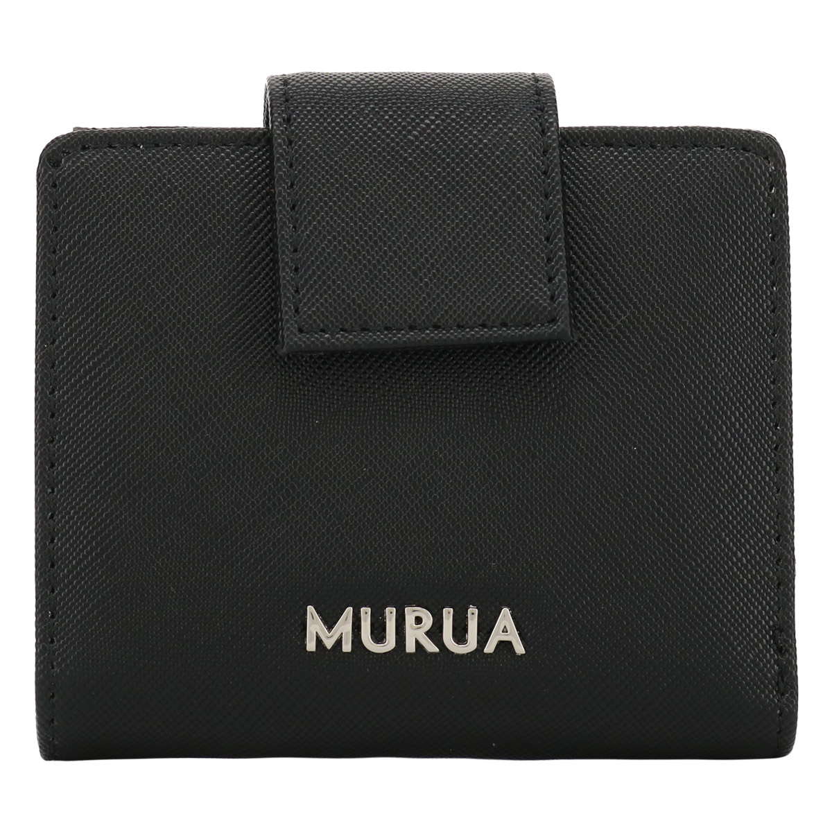 ムルーア 二つ折り財布 ミニ財布 レディース プレイン MR-W1143 MURUA | 無地 ロゴ｜richard｜03