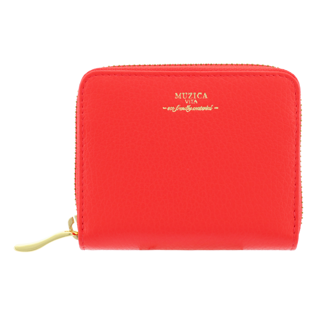 ムジカ・ヴィータ 財布 ミニ財布 蛇腹 本革 イタリアンレザー