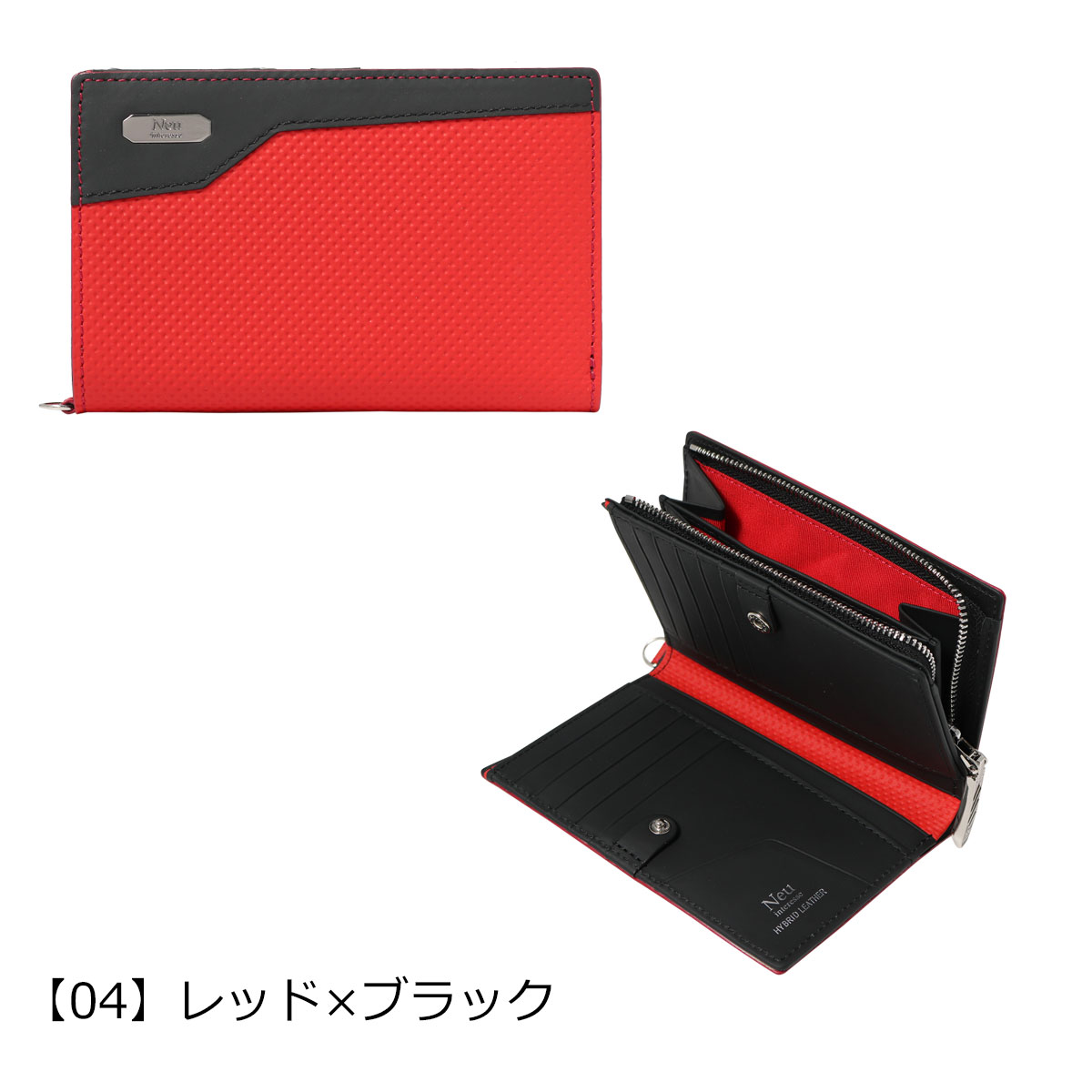 Neu interesse ノイインテレッセ 財布 ミドル イクス メンズ