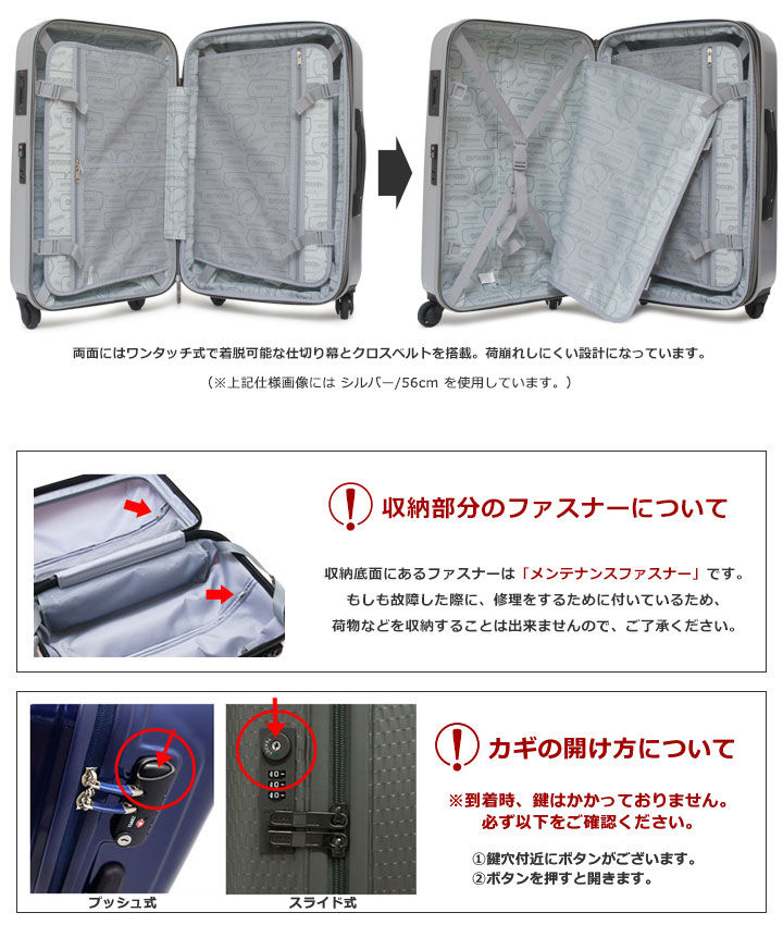 アウトドアプロダクツ OUTDOOR PRODUCTS スーツケース OD