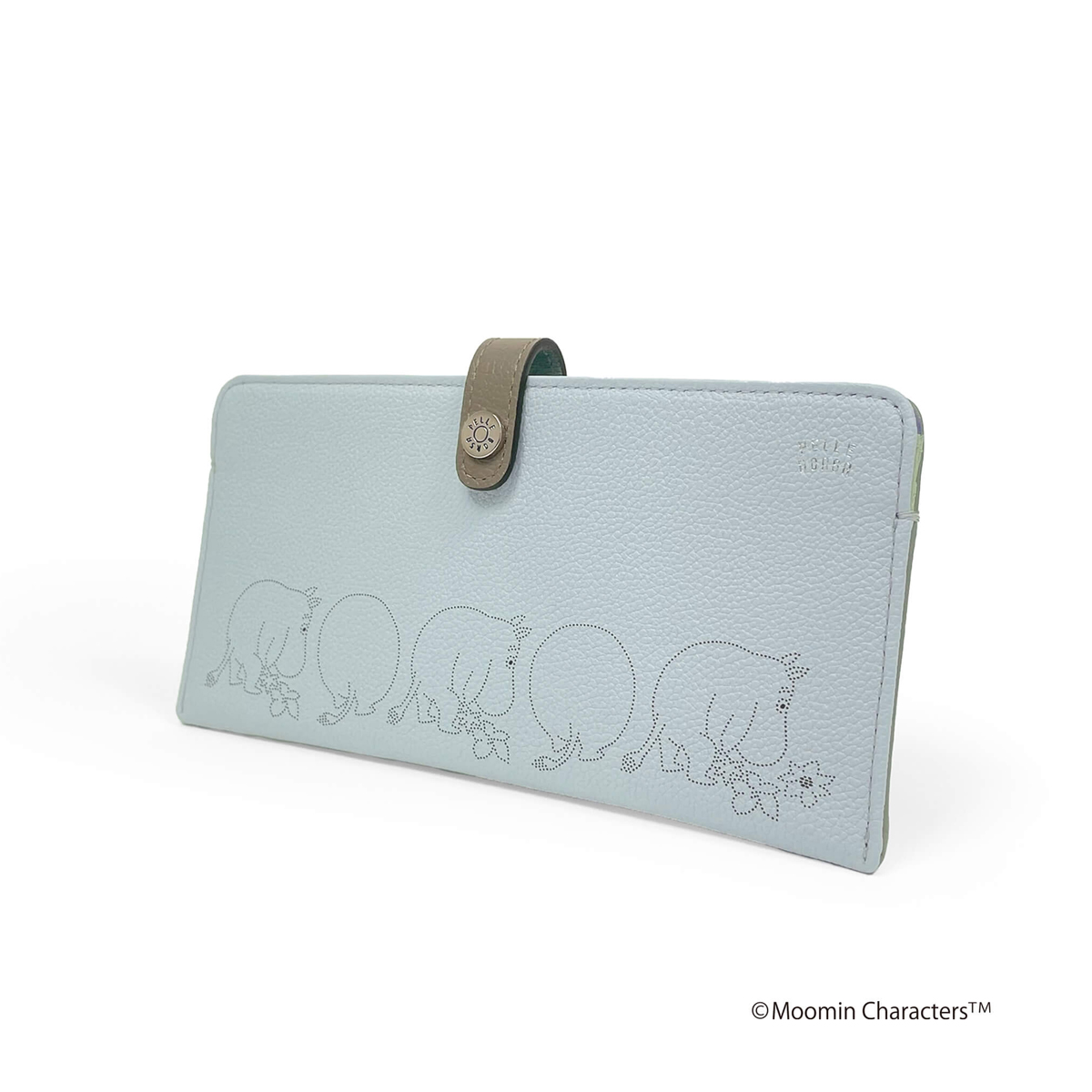 PELLE BORSA（ペレボルサ） ムーミン 長財布 本革 スナフキン