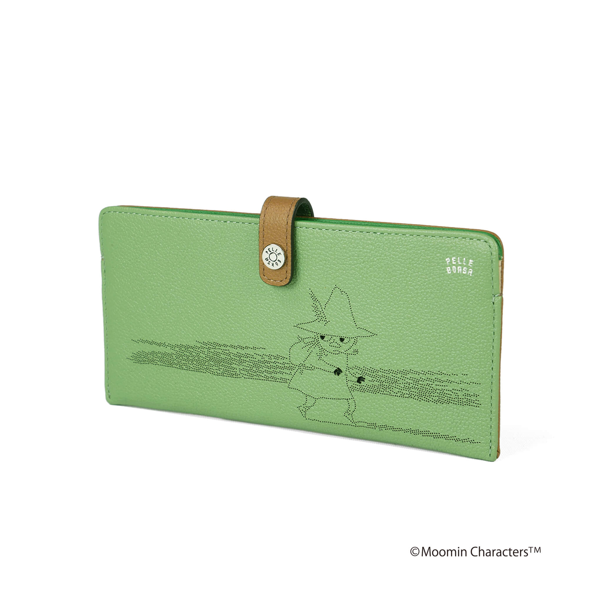 【レビュー投稿で+5％還元】ムーミン ペレボルサ 長財布 本革 スナフキン リトルミイ 薄い薄型 スリムウォレット かわいい キャラクター 大人 レディース 2005 Moomin Dot PELLE BORSA パンチング 開運 一粒万倍日 クリスマス_mp クリスマス_wp PELLE BORSA（ペレボルサ） ムーミン 長財布 本革 スナフキン