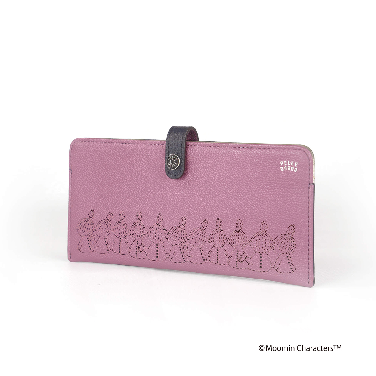 PELLE BORSA（ペレボルサ） ムーミン 長財布 本革 スナフキン