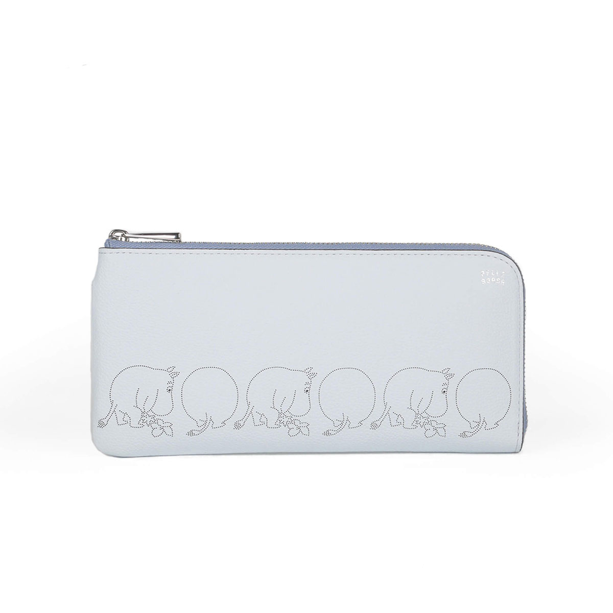 PELLE BORSA（ペレボルサ） ムーミン 長財布 本革 L字ファスナー