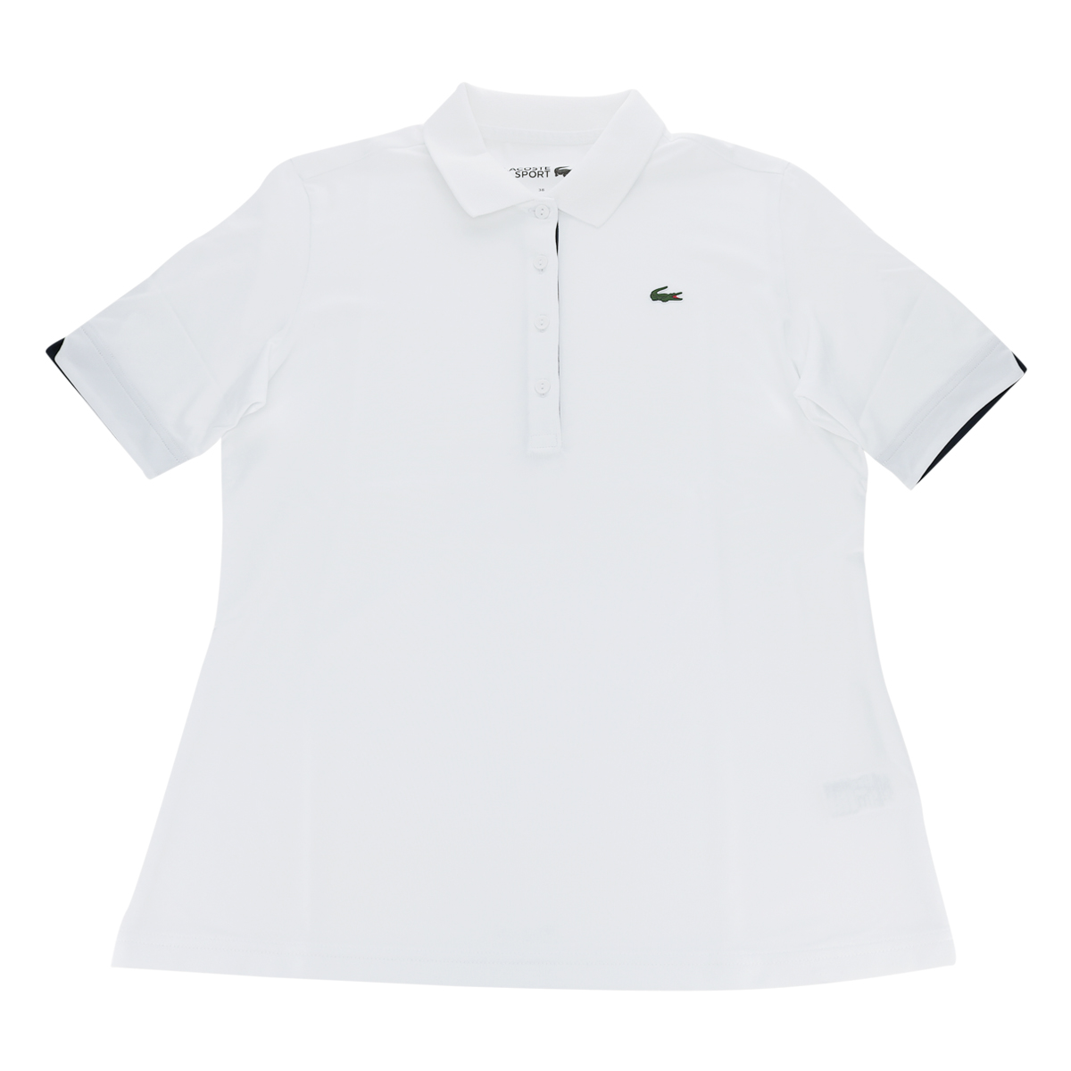 ラコステ ポロシャツ 半袖 SPORT レディース PF5179L LACOSTE | ポリエステル トップス 無地 ゴルフウェア