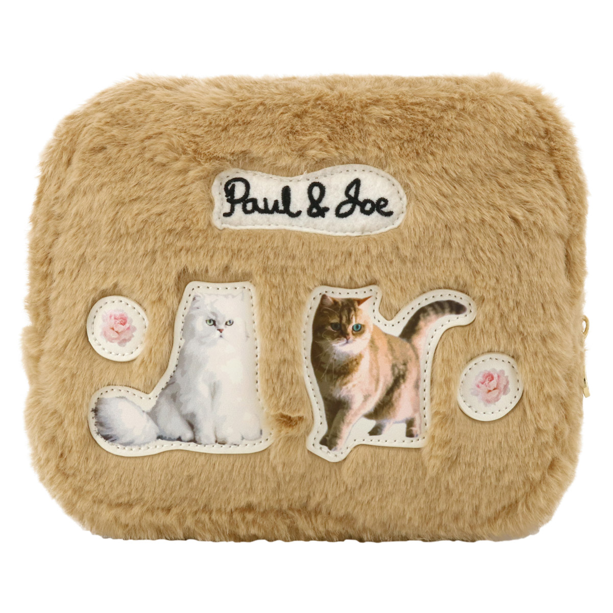 ポールアンドジョーアクセソワ ポーチ レディース ファー・キャット PJA-P684 PAUL&JOE ACCESSOIRES | ファー 猫 ねこ｜richard｜02