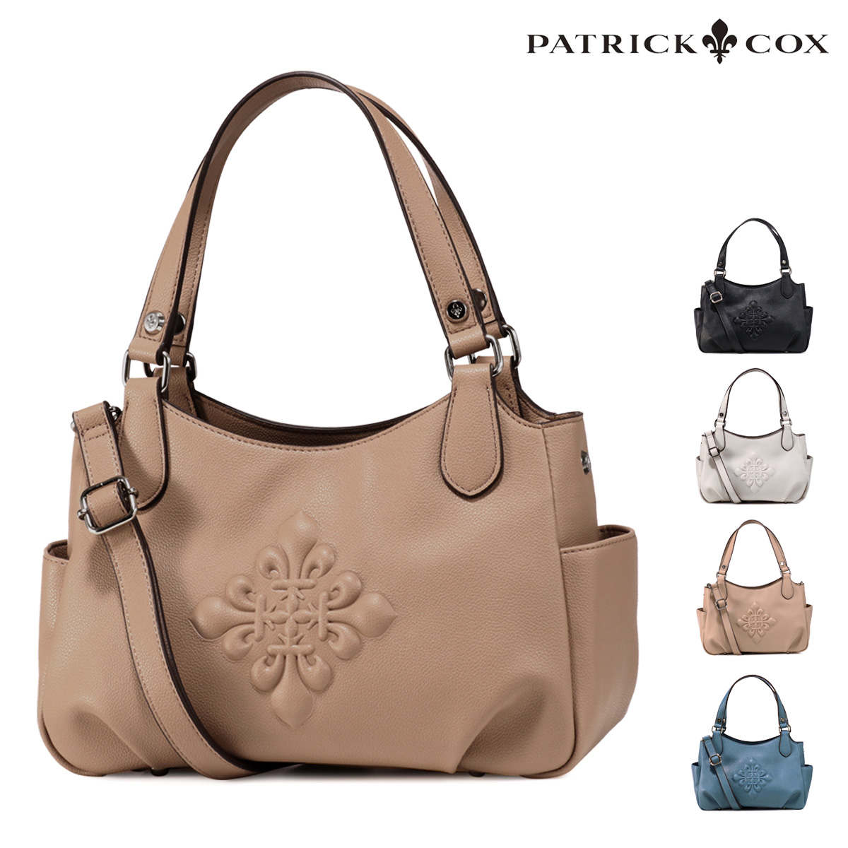 パトリックコックス PATRICK COXトートバッグ ショルダーバッグ　新品 PATRICK COX 【正規販売店】PATRICK アーロ 2WAYトート