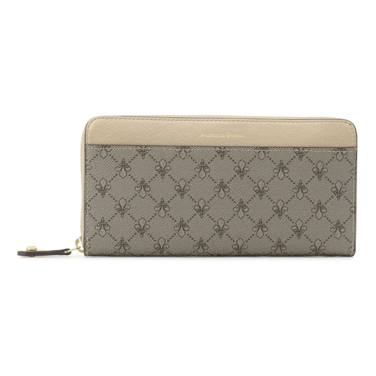 【新品】パトリックコックス キングス 二つ折財布 ピンク×黒地ゴールド 新品パトリックコックス☆二つ折財布☆ 黒地ゴールド×ピンク☆クロス☆Xmas