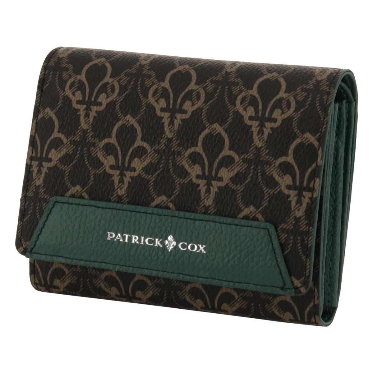 PATRICK COX クロコダイル型押し 二つ折り財布 PATRICK COX パトリックコックス 二つ折り財布 バロン2 PXLWDCS1