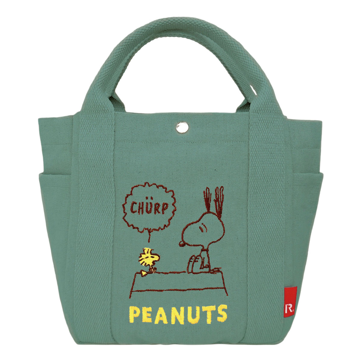 スヌーピー ピーナッツ ルートート トートバッグ ミニトート レディース 8468 PEANUTS ROOTOTE IP.デリ.ピーナッツ-0X リサイクルコットン ハンドバッグ | ROOTOTE | 02