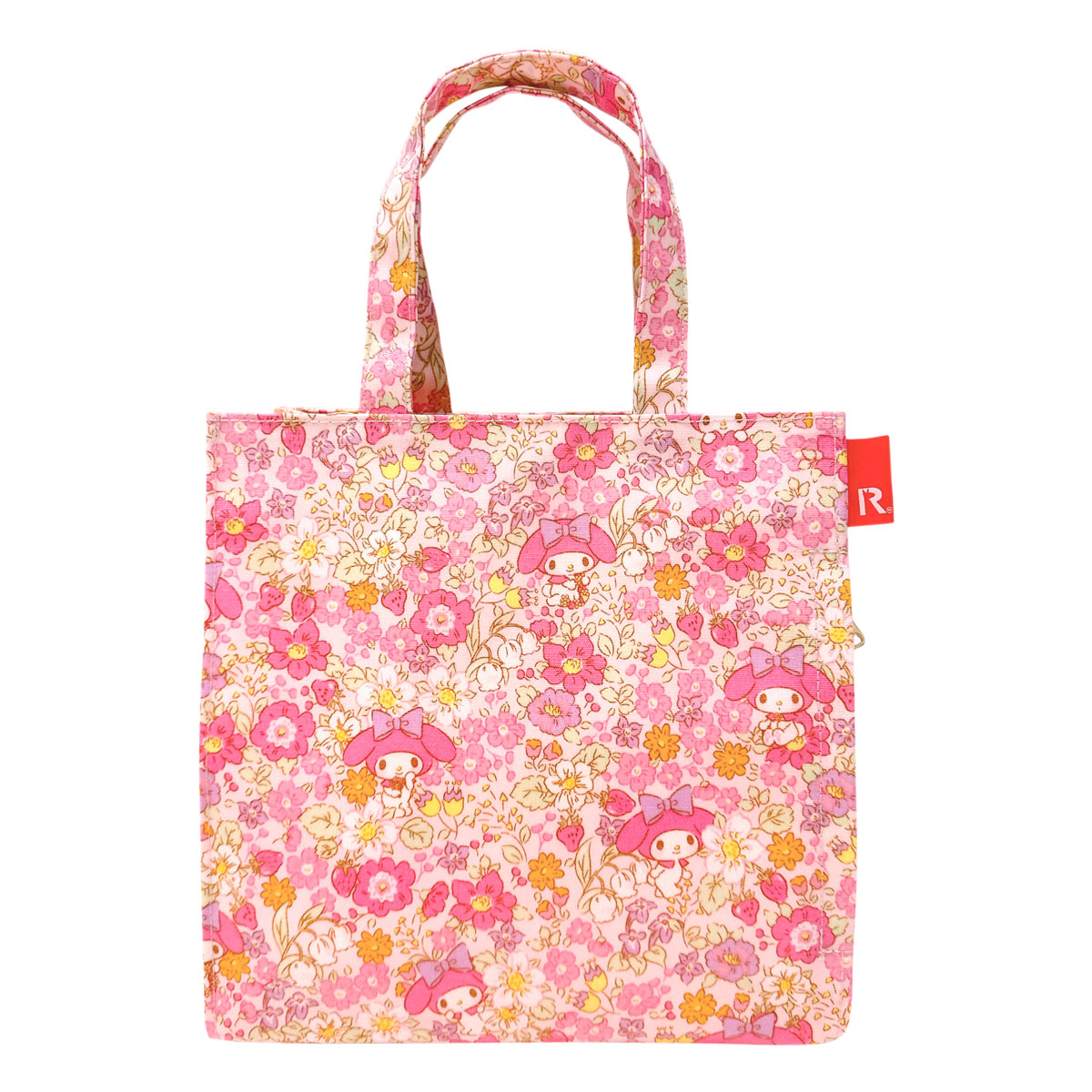 サンリオ ルートート ミニトート トートバッグ ハローキティ マイメロディー シナモロール レディース 8472 ROOTOTE 花柄 総柄 ラミネート加工 | ROOTOTE | 02