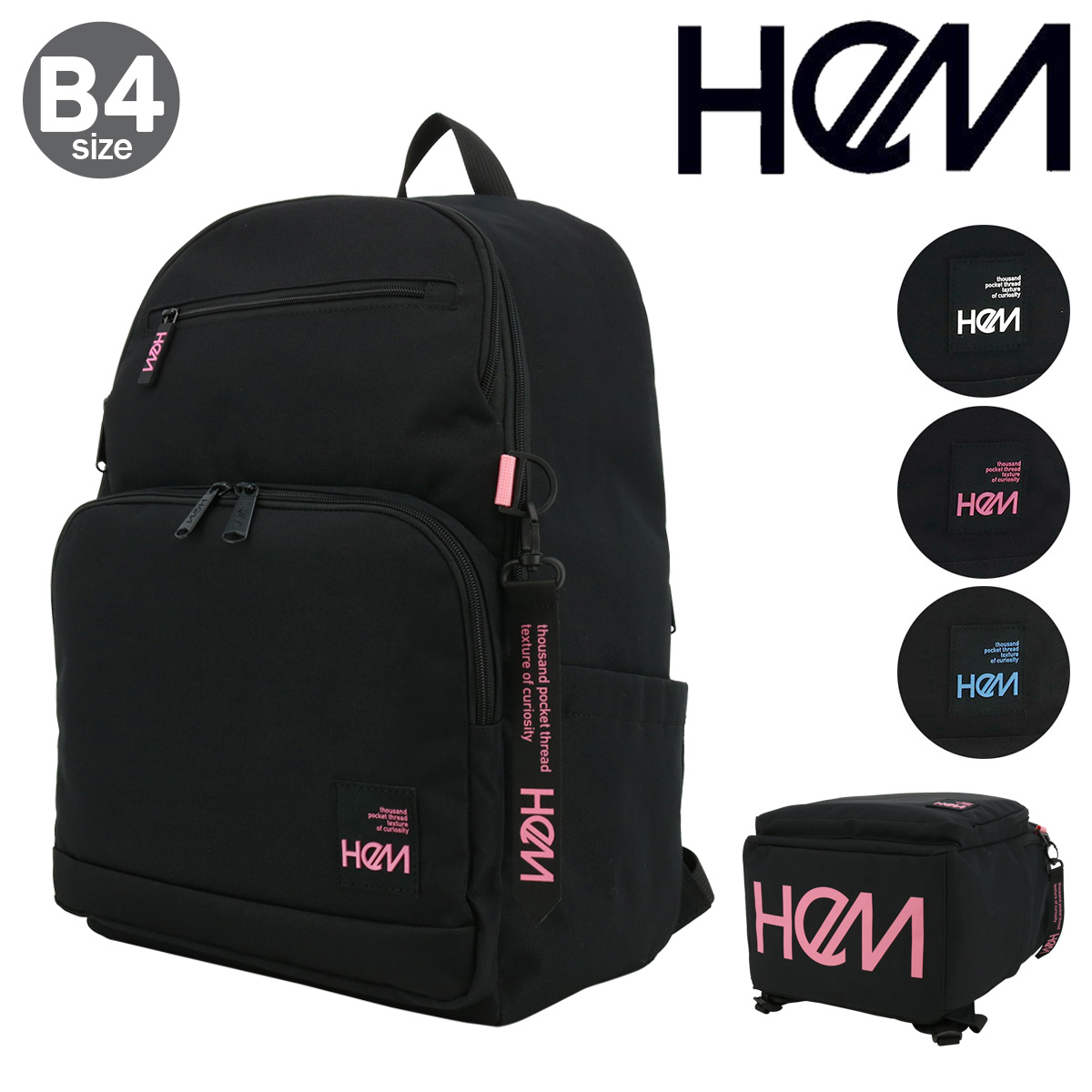HeM(バッグ) ヘム リュック 28L B4 メンズ レディース ルーク4