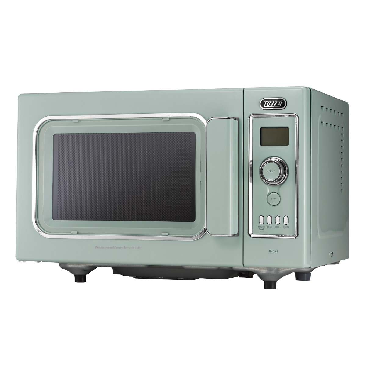 トフィー オーブンレンジ K-DR2 Toffy オーブングリルレンジ 電子レンジ フラット庫内 コンパクト 一人暮らし キッチン家電 調理器具 シンプル レトロ 1年保証 | Toffy | 02