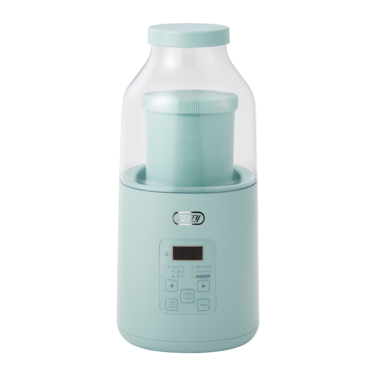 トフィー ヨーグルトメーカー K-YM1 Toffy 発酵 低温調理 牛乳パックがそのまま入る 発酵食品メーカー 飲むヨーグルト 甘酒 納豆 シンプル レトロ 料理 調理家電 | Toffy | 01
