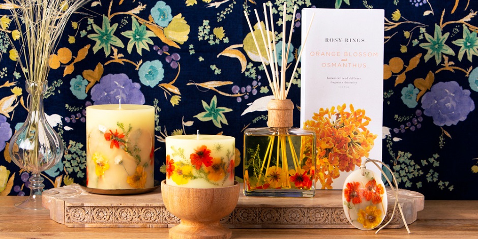 ROSY RINGS（ロージーリングス） ボタニカルキャンドル トール