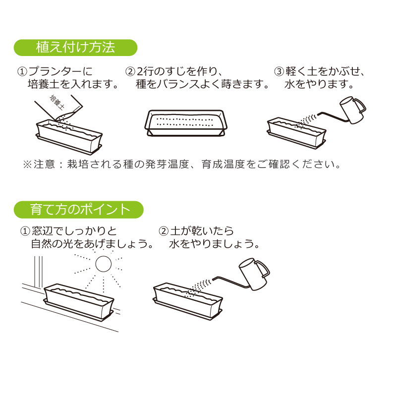 鉢プランターガーデニングリッチェルRichellベビーリーフプランター27型N
