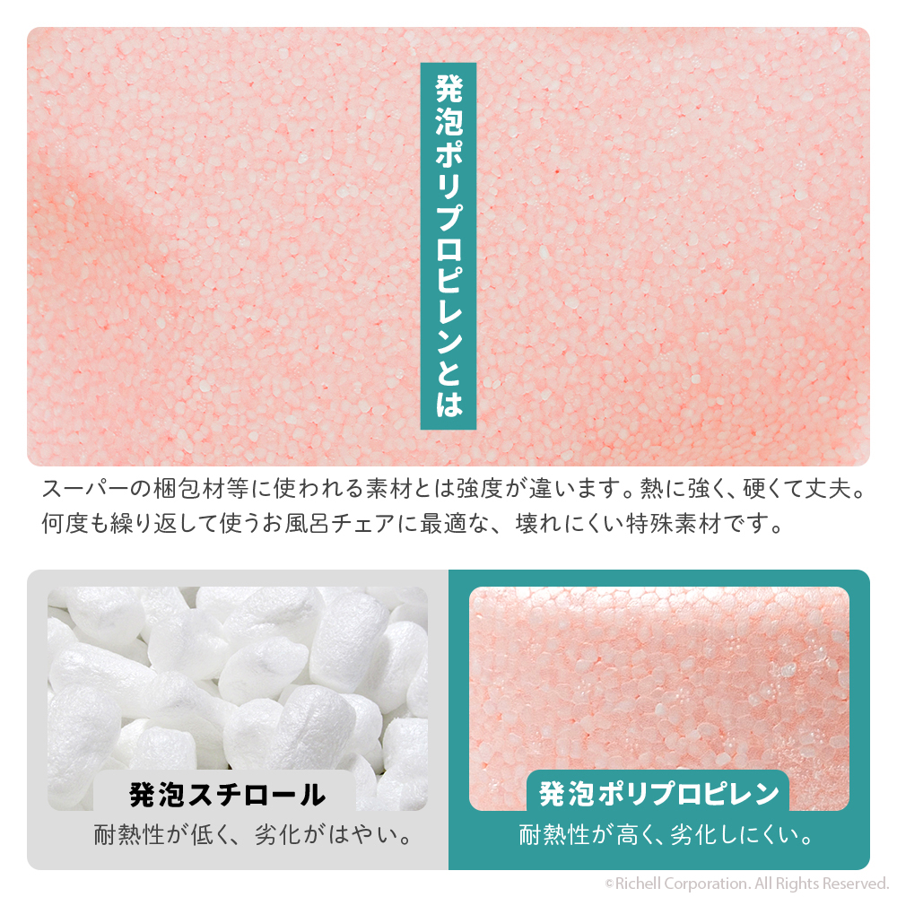 ひんやりしないおふろチェアN