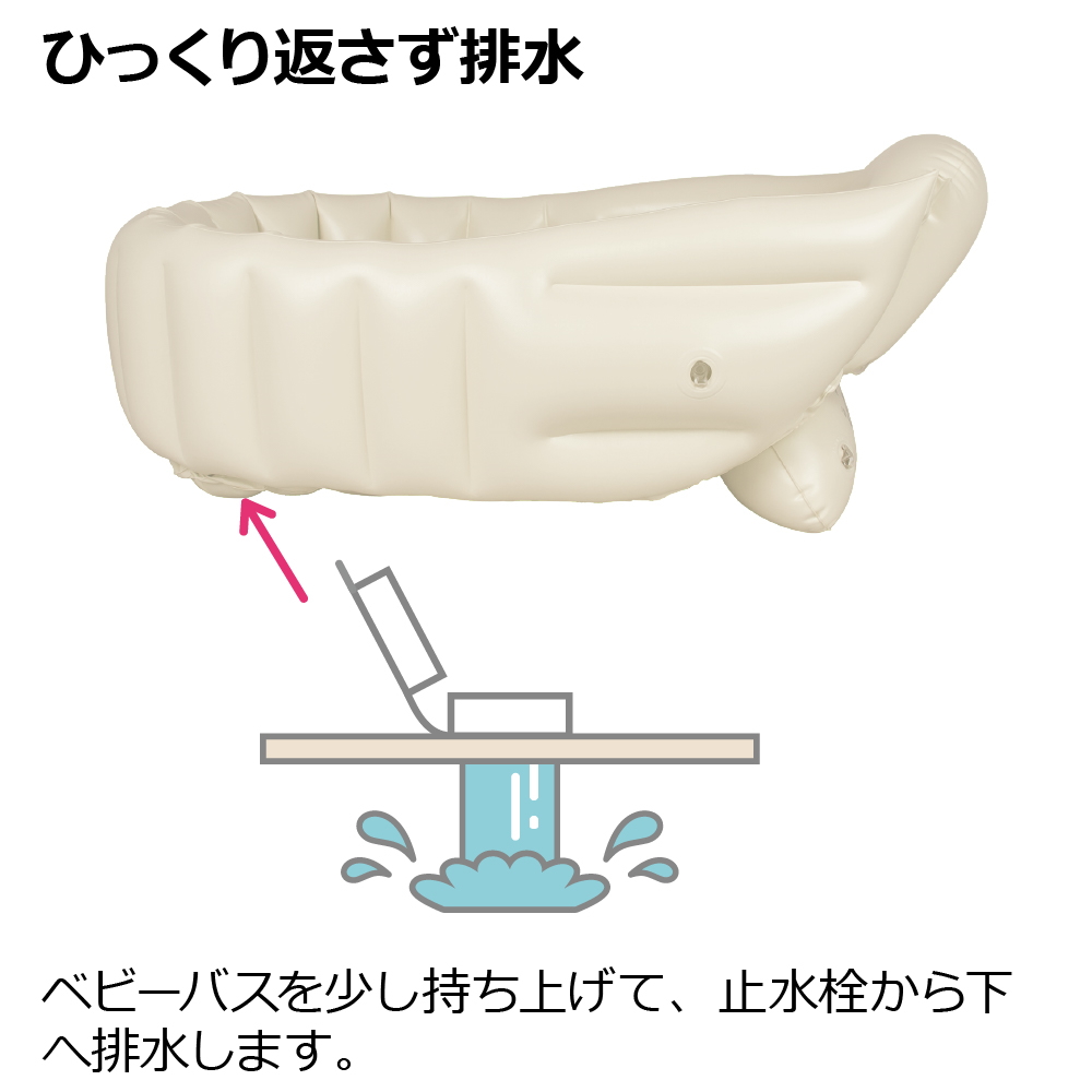 ふかふかベビーバスK