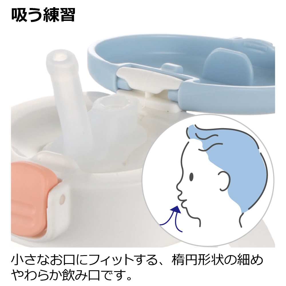 ムーミンベビー トライ ストローマグSD