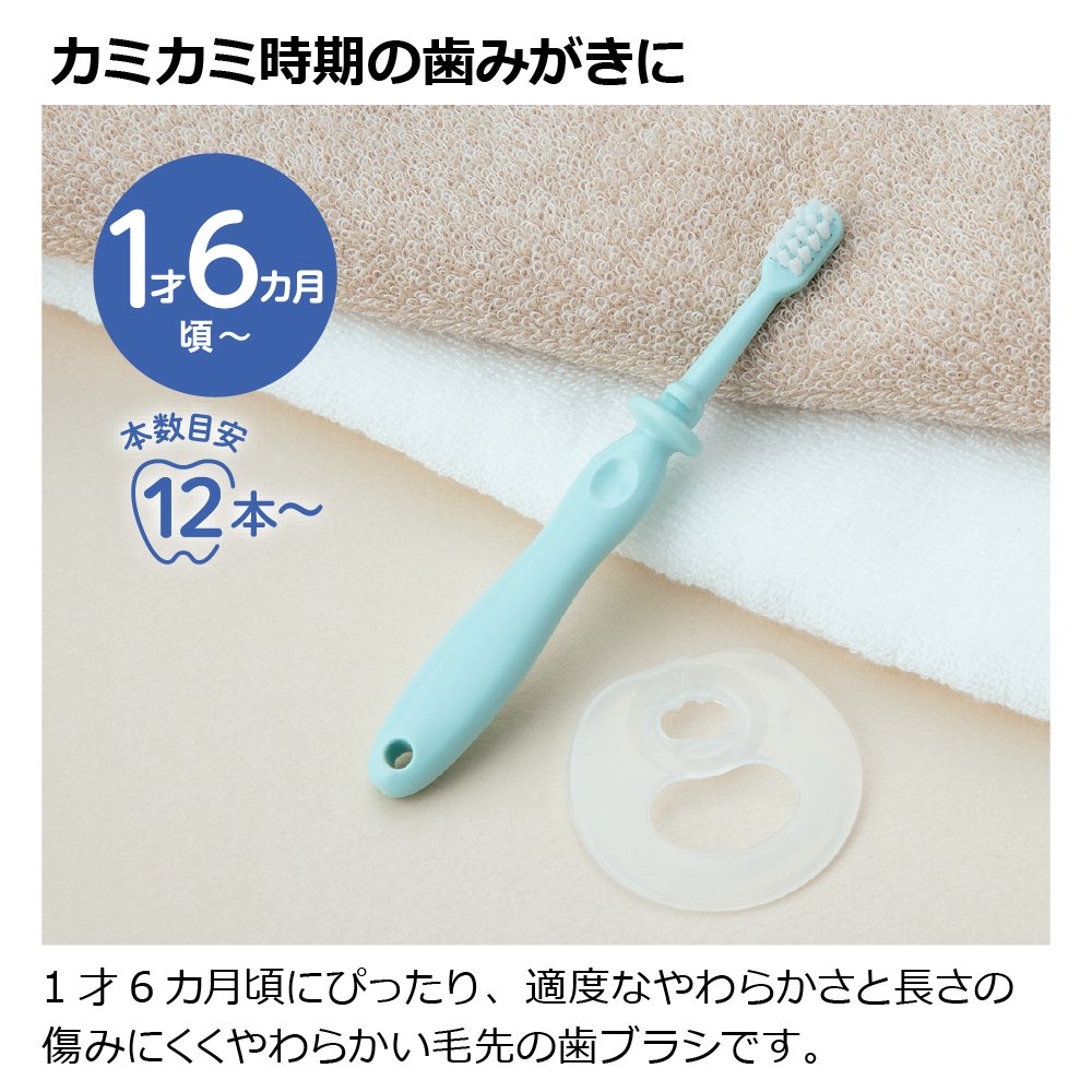 リッチェル（Richell） トライ つよもち乳歯ブラシSTEP4 赤ちゃん