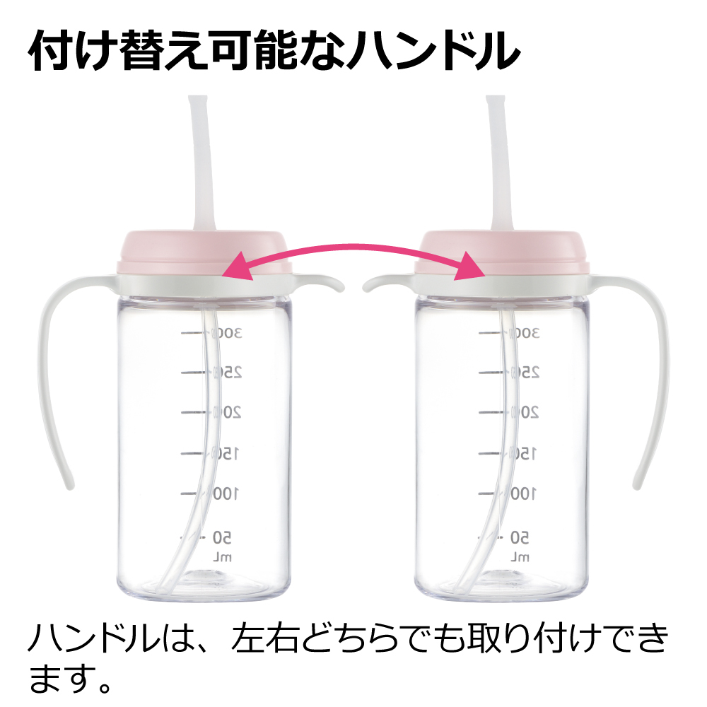 使っていいね!飲みやすいストローコップ300