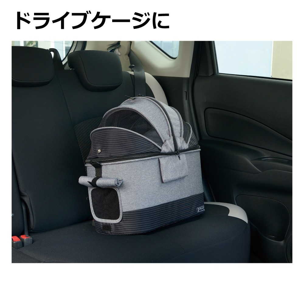 リッチェル（Richell） ペットカート ミニモ 小型 犬 猫 折りたたみ