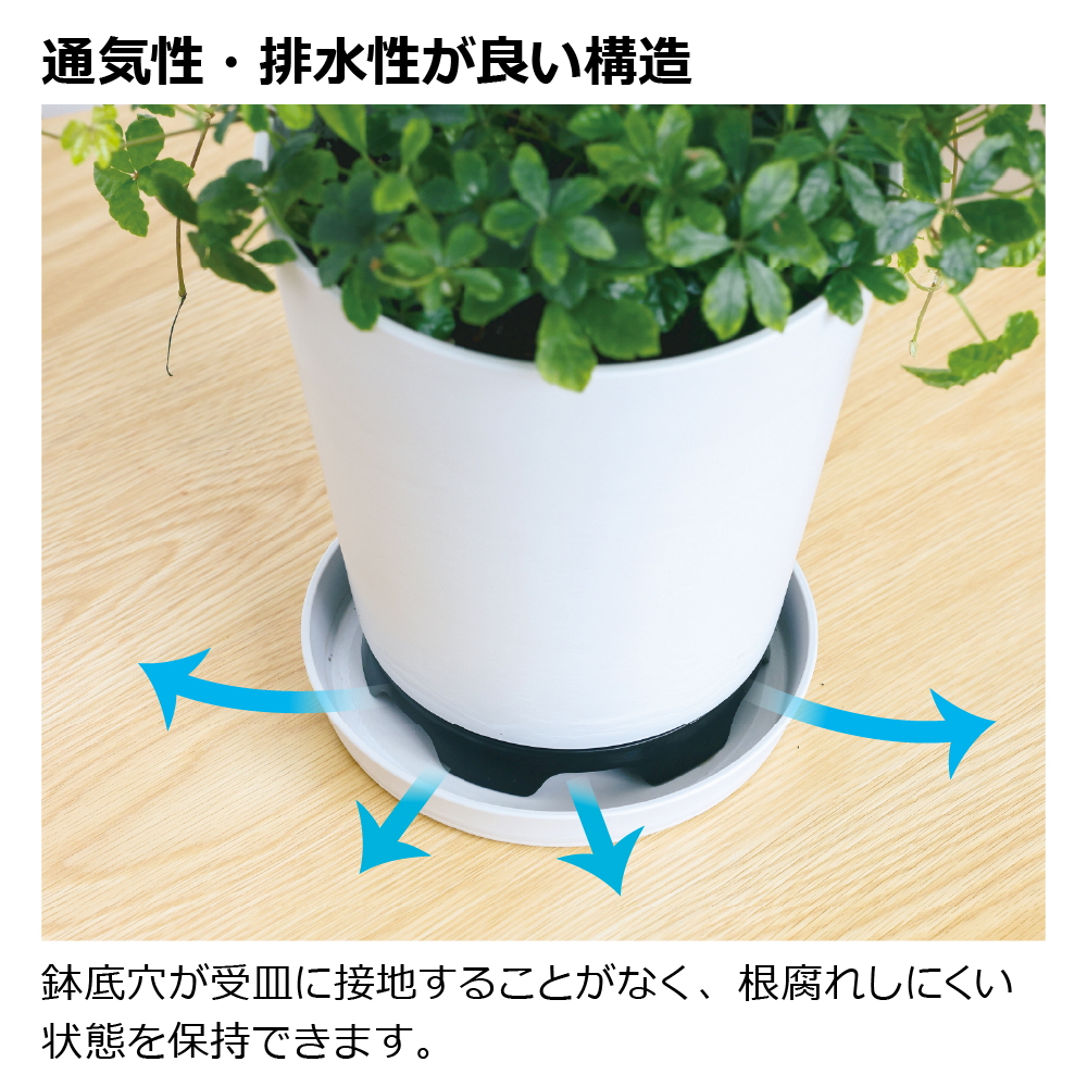 リッチェル（Richell） 置くだけで通気・排水できるポットスタンド S
