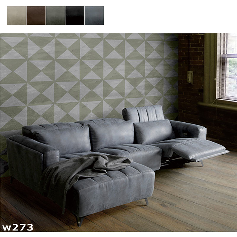 爆買 カウチソファー 3人掛け 電動ソファー リクライニングソファ