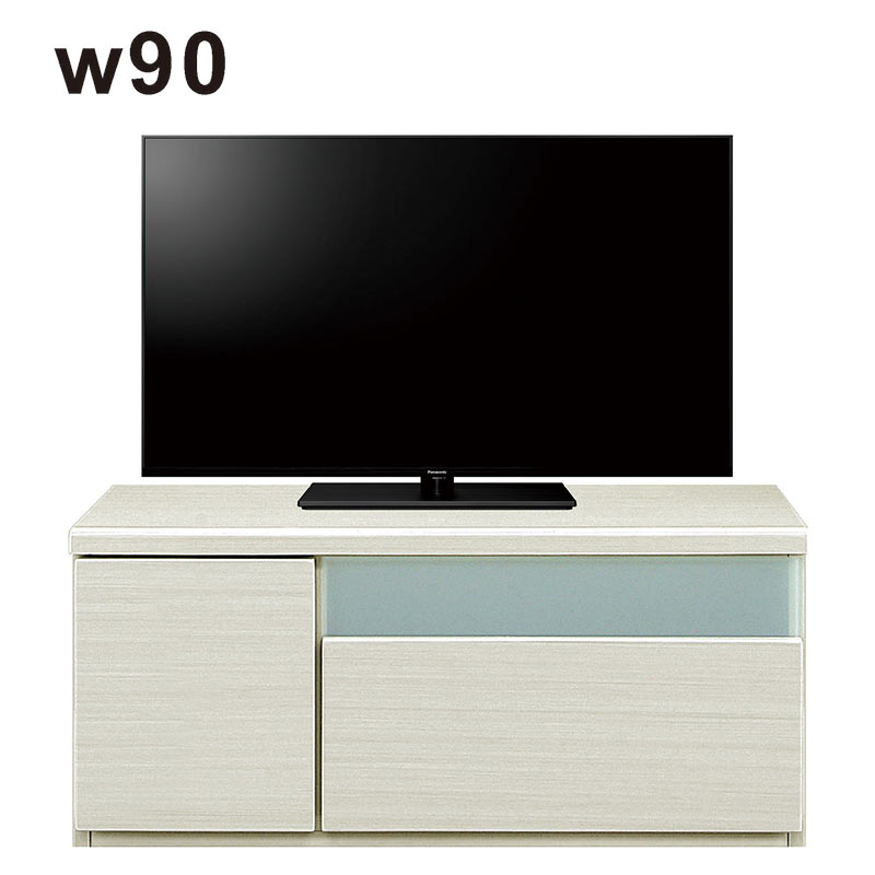 爆買 最大P21％ テレビボード ロータイプ 90 ホワイト テレビ台