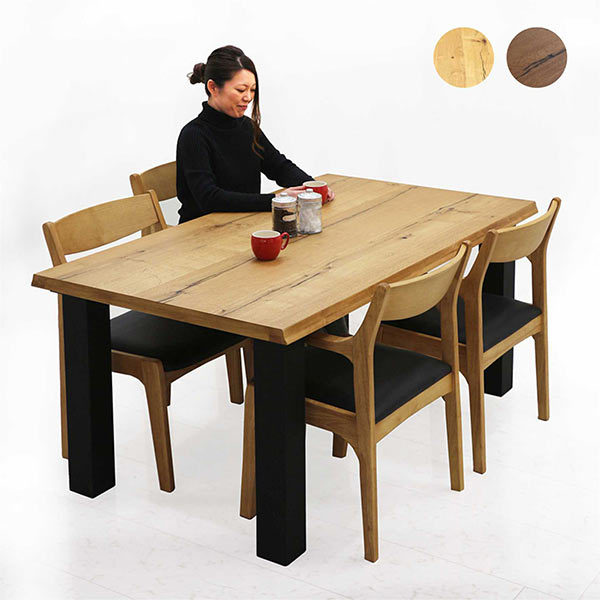 ダイニングテーブルセット 4人用 おしゃれ 高級 長方形 160cm幅 北欧 モダン シンプル 木製