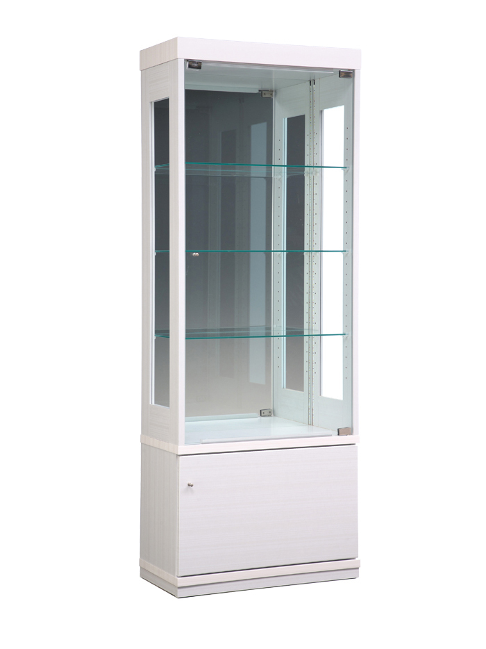 コレクションケース コレクションボード 棚 ガラス 薄型 幅97cm 高さ